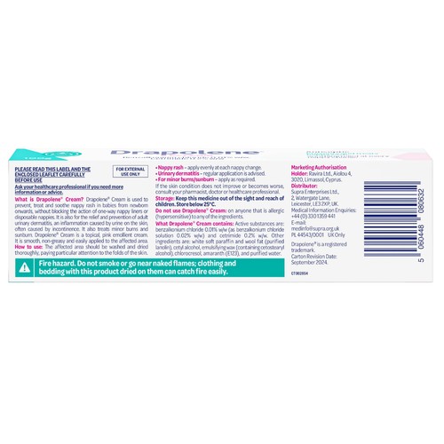 Drapolene Baby Nappy Cream thumbnail 4