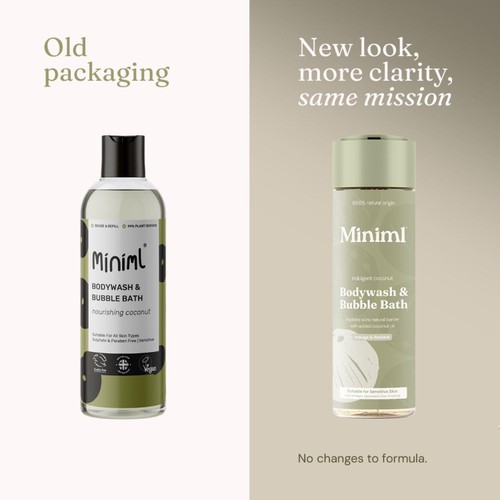 Miniml Body Wash & Bubble Bath Indulgent Coconut thumbnail 5