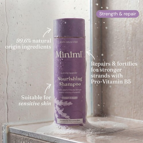 Miniml Nourishing Shampoo Calming Lavender thumbnail 2