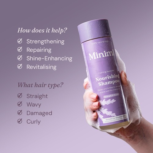 Miniml Nourishing Shampoo Calming Lavender thumbnail 9