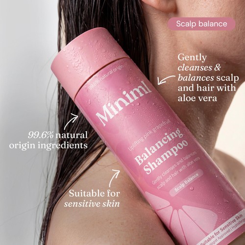 Miniml Balancing Shampoo Uplifting Pink Grapefruit thumbnail 2