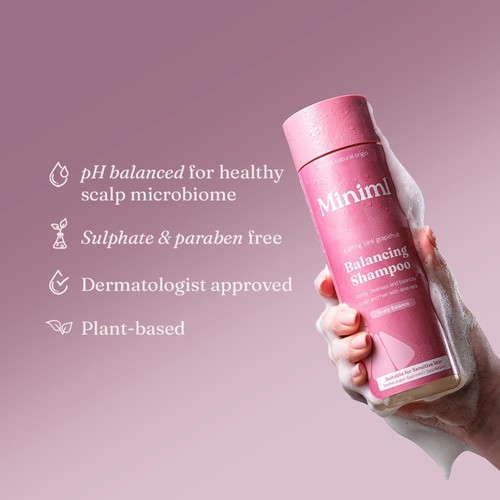 Miniml Balancing Shampoo Uplifting Pink Grapefruit thumbnail 3
