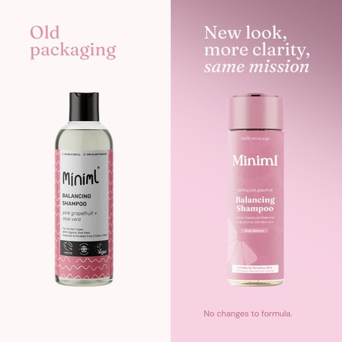 Miniml Balancing Shampoo Uplifting Pink Grapefruit thumbnail 5