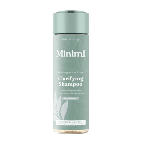 Miniml Clarifying Shampoo Refreshing Tea Tree & Mint