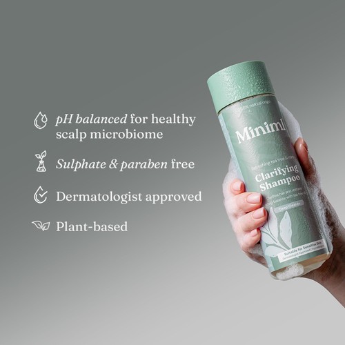 Miniml Clarifying Shampoo Refreshing Tea Tree & Mint thumbnail 3