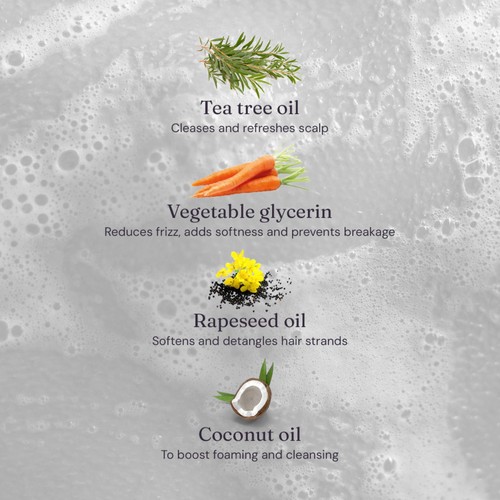 Miniml Clarifying Shampoo Refreshing Tea Tree & Mint thumbnail 4