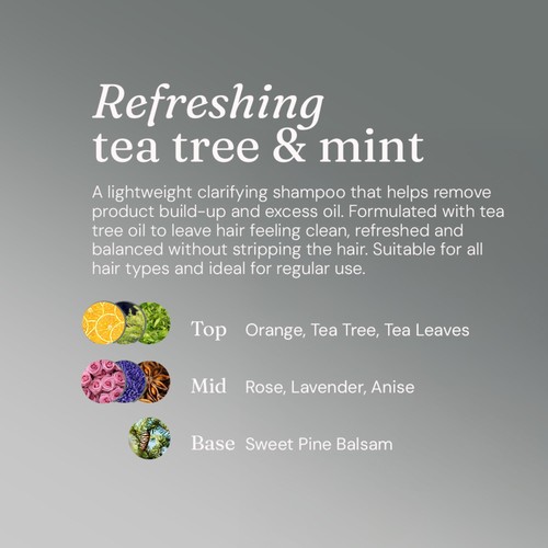 Miniml Clarifying Shampoo Refreshing Tea Tree & Mint thumbnail 6