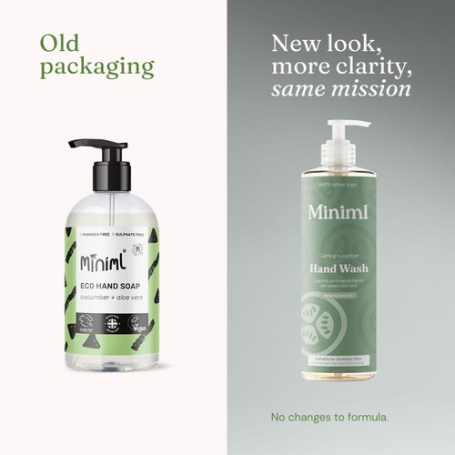 Miniml Hand Wash Calming Cucumber thumbnail 5