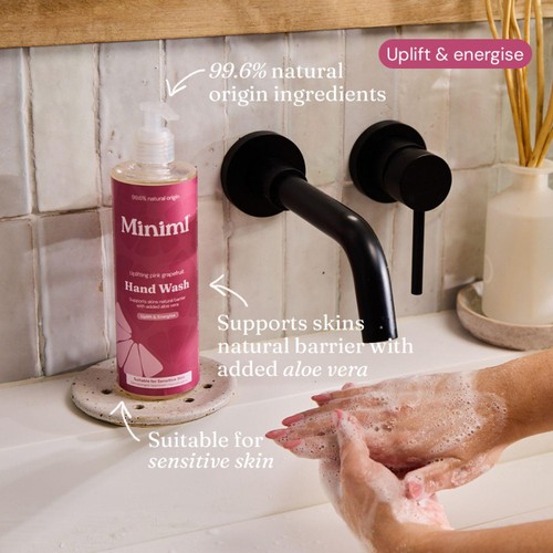 Miniml Hand Wash Uplifting Pink Grapefruit thumbnail 2