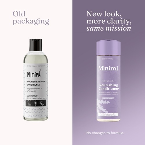 Miniml Nourishing Hair Conditioner Calming Lavender thumbnail 5