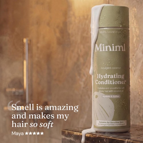 Miniml Hydrating Hair Conditioner Indulgent Coconut thumbnail 7