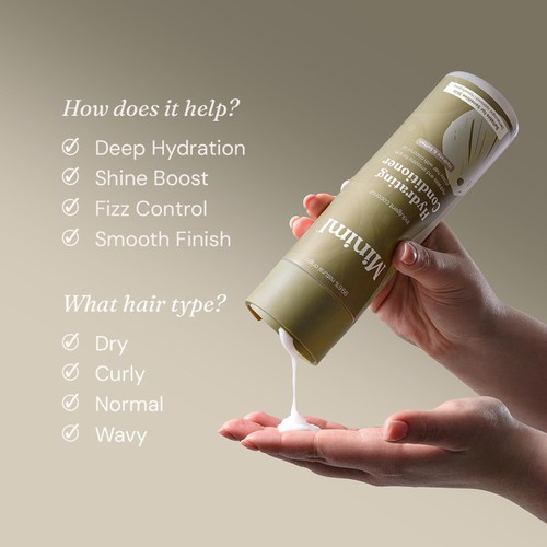 Miniml Hydrating Hair Conditioner Indulgent Coconut thumbnail 9