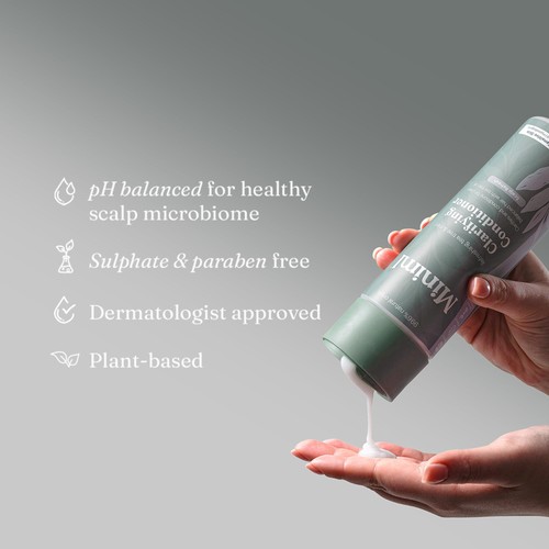 Miniml Clarifying Hair Conditioner Refreshing Tea Tree & Mint thumbnail 3