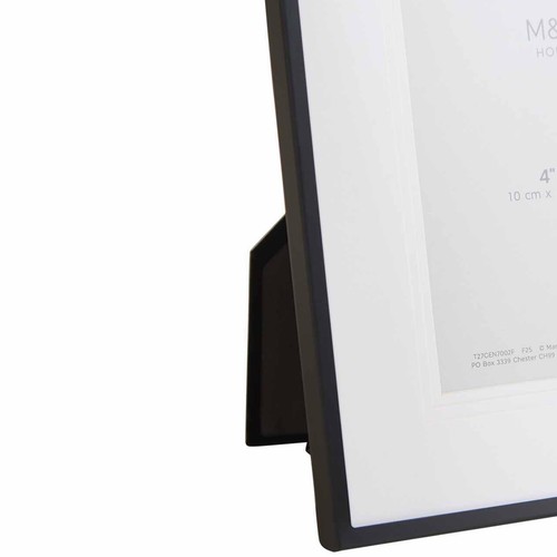 M&S Layered Mount Photo Frame 4x6 inch, Black thumbnail 4
