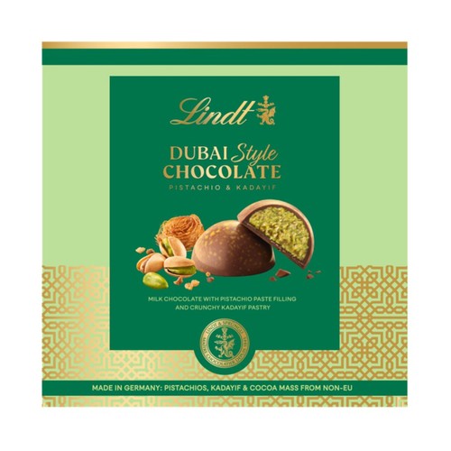 Lindt Dubai Style Milk Chocolate Pralines