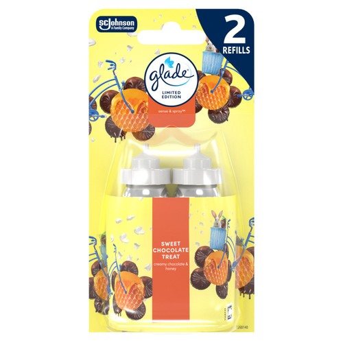 Glade Sense & Spray, Twin Refill, Sweet Chocolate Treat thumbnail 2