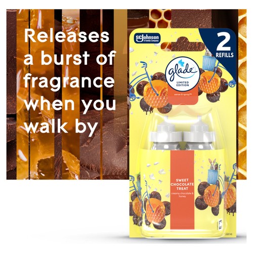 Glade Sense & Spray, Twin Refill, Sweet Chocolate Treat thumbnail 6