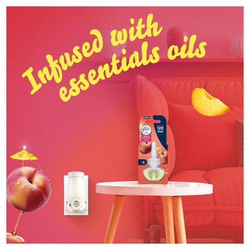 Glade Plug In Scented Oil Refill Peach Paradise thumbnail 5