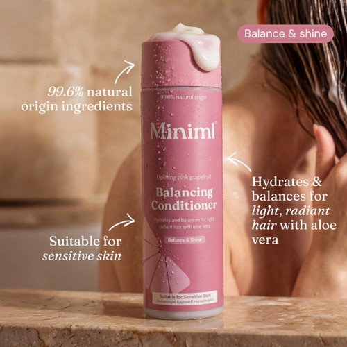 Miniml Balancing Hair Conditioner Uplifting Pink Grapefruit thumbnail 2