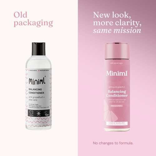 Miniml Balancing Hair Conditioner Uplifting Pink Grapefruit thumbnail 5