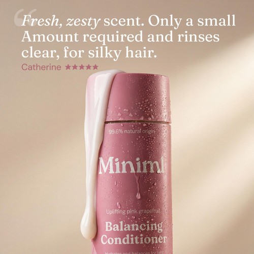 Miniml Balancing Hair Conditioner Uplifting Pink Grapefruit thumbnail 7