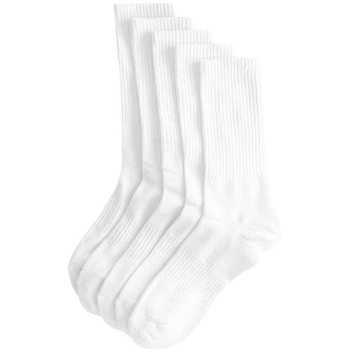 M&S Mens Goodmove Cool & Fresh Sports Socks, 6-8, White