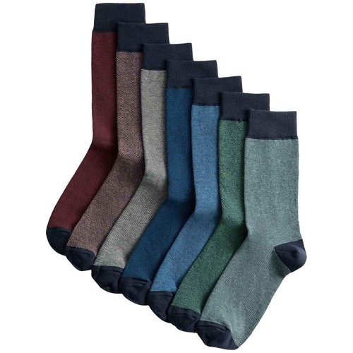 M&S Mens Cool & Fresh Cotton Rich Socks, 6-8, Multi