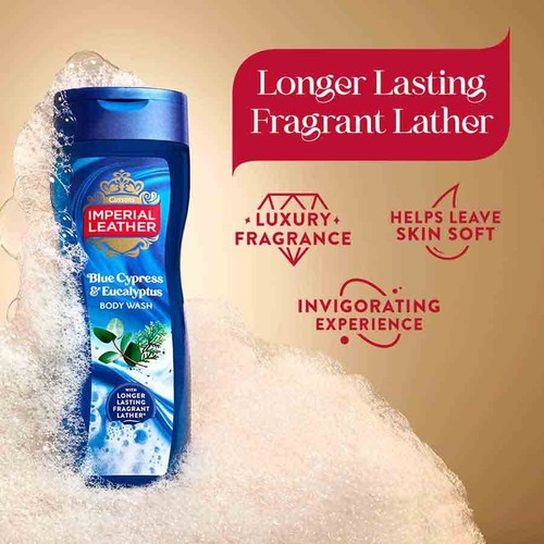 Imperial Leather Blue Cypress and Eucalyptus Shower Gel thumbnail 4
