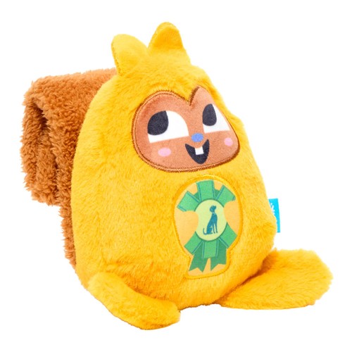 Bark Crufts Best in Show Judgey Squirrel Plush & Chew Dog Toy