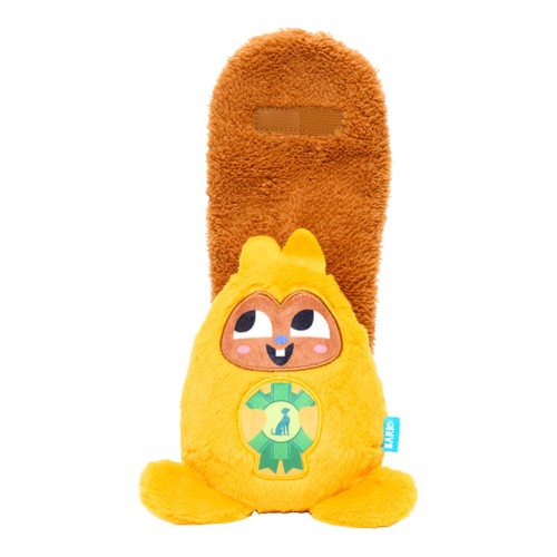 Bark Crufts Best in Show Judgey Squirrel Plush & Chew Dog Toy thumbnail 2