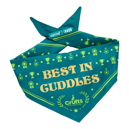Bark Crufts Winners Dog Bandana