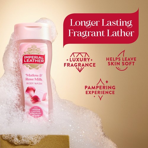 Imperial Leather Mallow & Rose Milk Shower Gel thumbnail 4