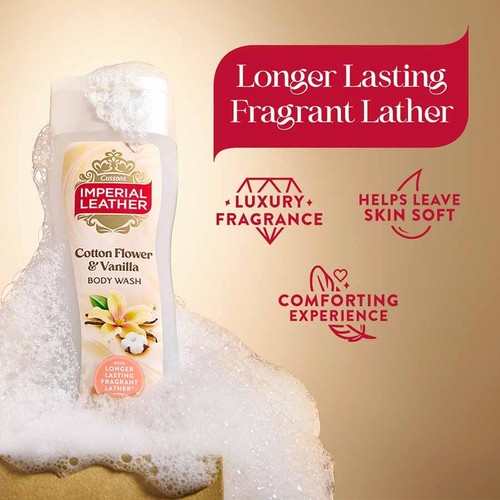 Imperial Leather Cotton Flower & Vanilla Orchid Shower Gel thumbnail 4