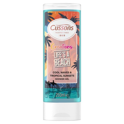 Cussons Creations Life's A Beach Shower Gel