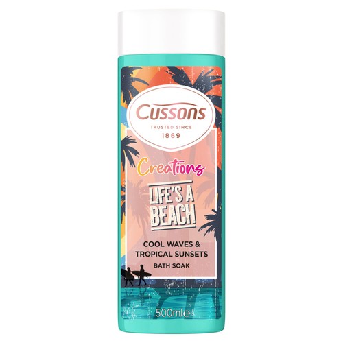 Cussons Creations Life's A Beach Bubble Bath