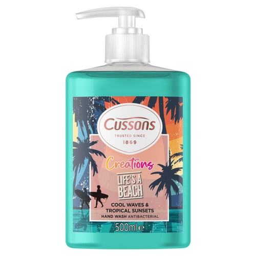 Cussons Creations Life's A Beach Antibacterial Handwash