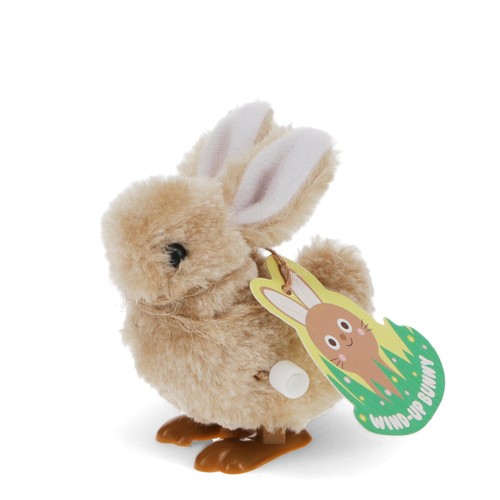 Rex London Fluffy Wind Up Toy Bunny