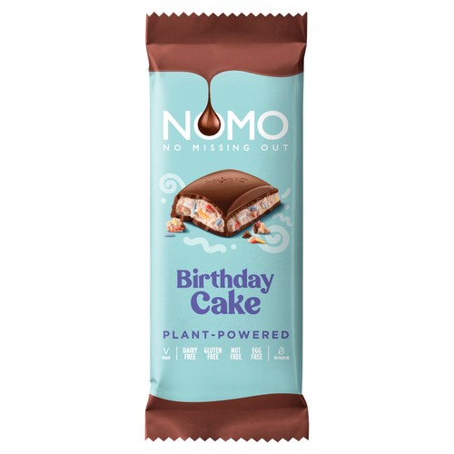 Nomo Birthday Cake XL Bar