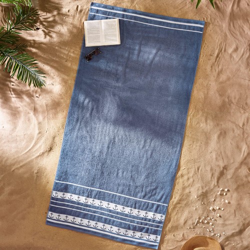 Catherine Lansfield Anchors Beach Towel thumbnail 4