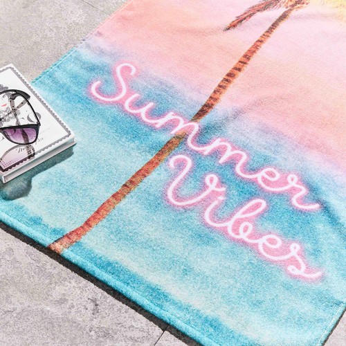 Sassy B Summer Vibes Beach Towel thumbnail 2