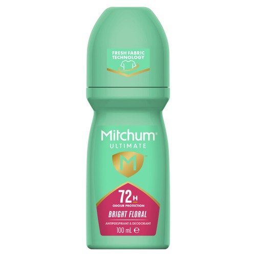 Mitchum Female Ultimate 72H Roll-On, Bright Floral
