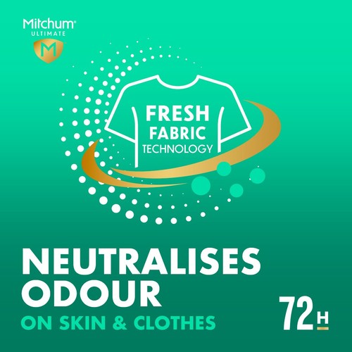 Mitchum Female Ultimate 72H Roll-On, Bright Floral thumbnail 3