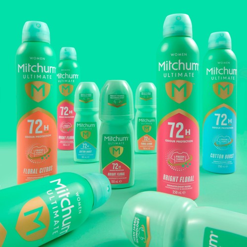 Mitchum Female Ultimate 72H Roll-On, Bright Floral thumbnail 6