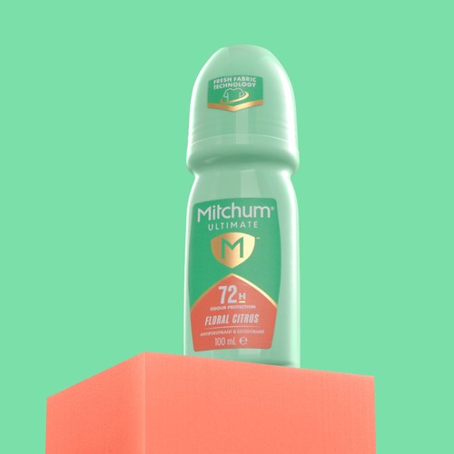 Mitchum Female Ultimate 72H Roll-On, Floral Citrus thumbnail 4