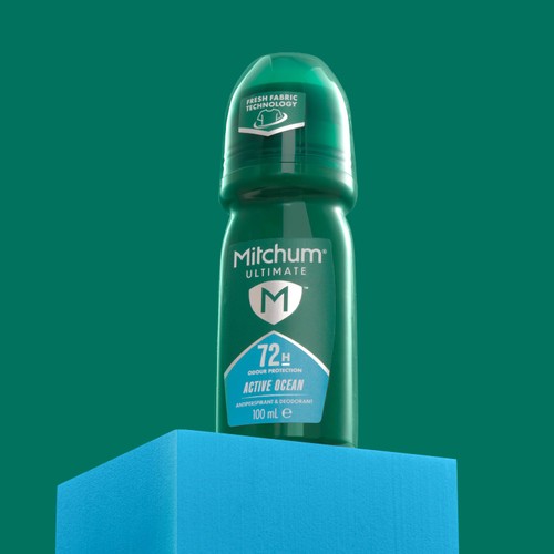 Mitchum Male Ultimate 72H Roll-On, Active Ocean thumbnail 4