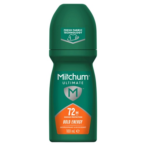 Mitchum Male Ultimate 72H Roll-On, Bold Energy