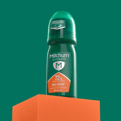 Mitchum Male Ultimate 72H Roll-On, Bold Energy thumbnail 4