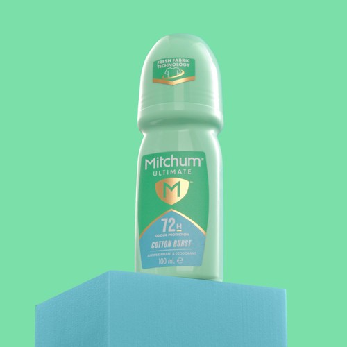 Mitchum Female Ultimate 72H Roll-On, Cotton Burst thumbnail 4