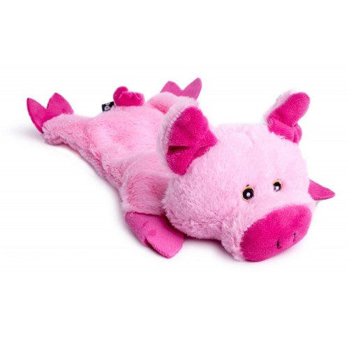 Petface Buddies Crinkle Flat Pig
