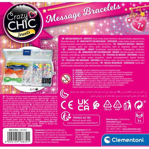 Clementoni Crazy Chic Message Bracelet thumbnail 4